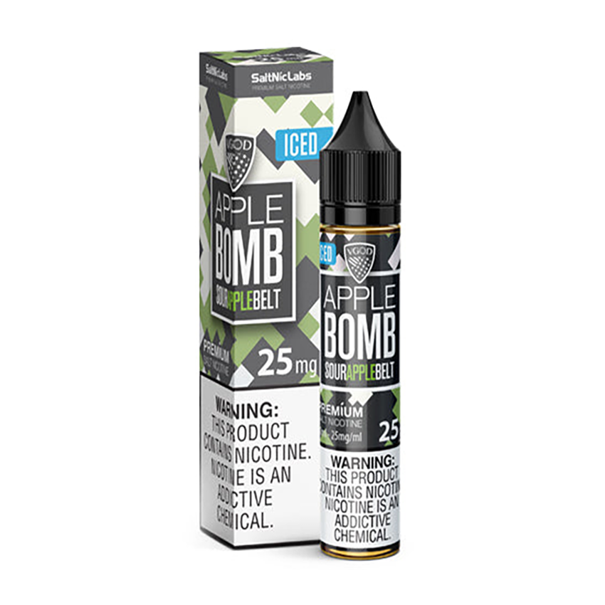 سالت بمب سیب یخ ویگاد VGOD Apple Bomb Iced