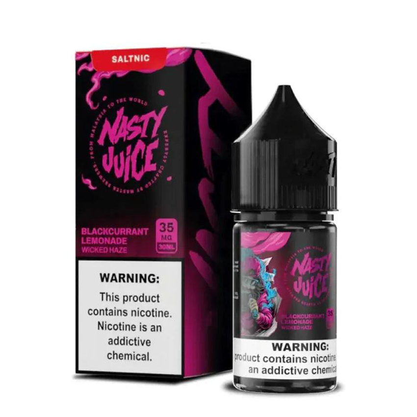 سالت انگور فرنگی لیموناد نستی Blackcurrant Lemonade