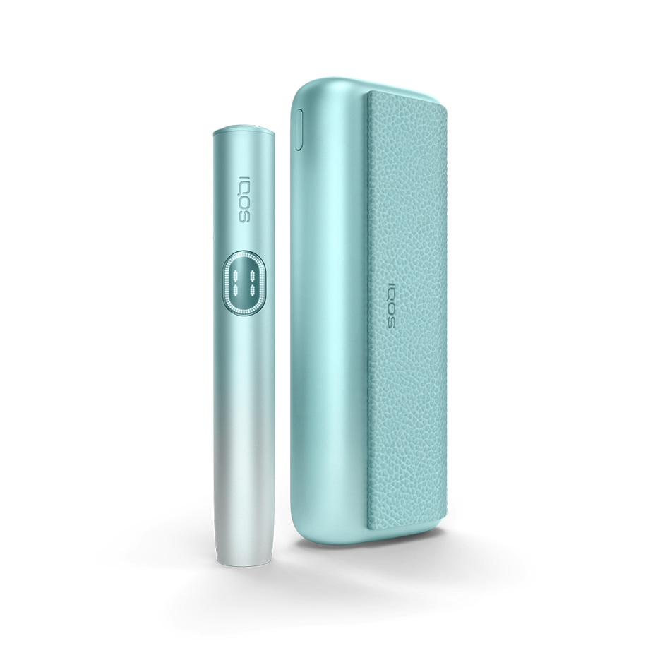 دستگاه سیگار ایکاس ایلوما پرایم آی فیروزه ای /  Iqos Iluma Prime i BREEZE BLUE