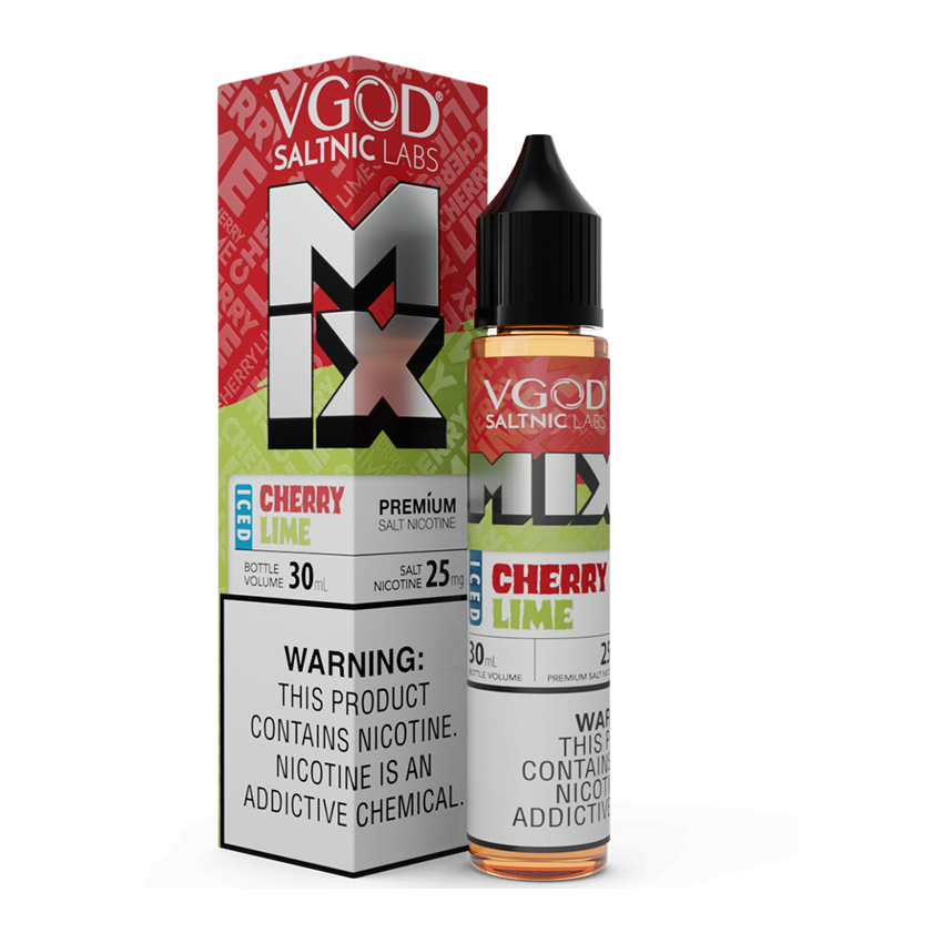 سالت گیلاس لیمو یخ ویگاد VGOD Cherry Lime Iced