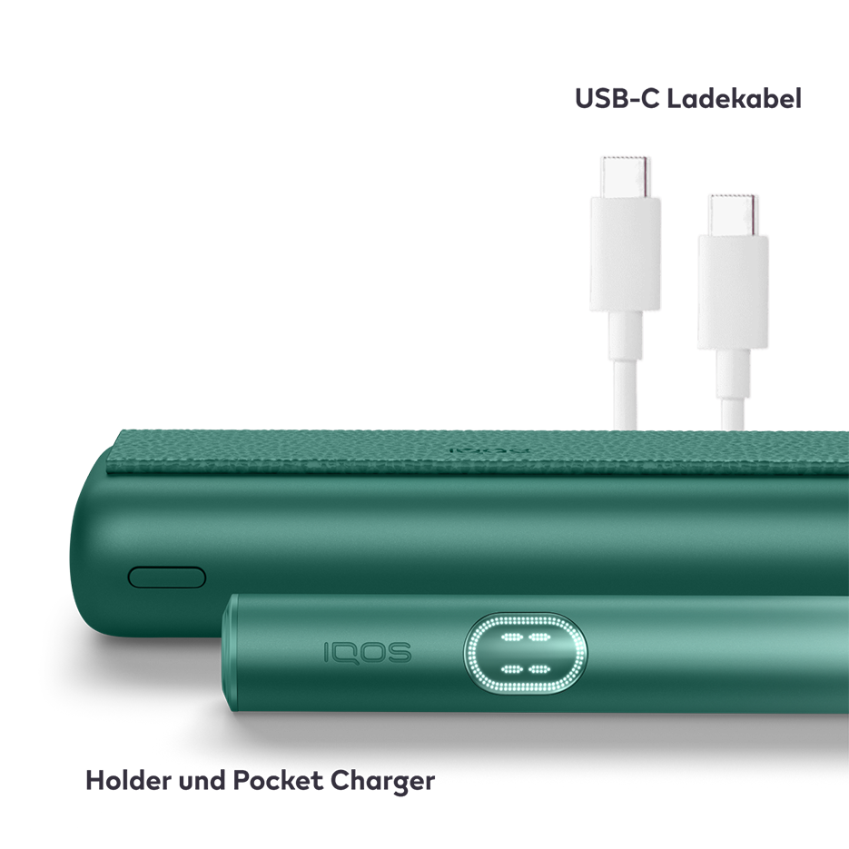 دستگاه سیگار ایکاس ایلوما پرایم آی سبز / Iqos Iluma Prime i ASPEN GREEN