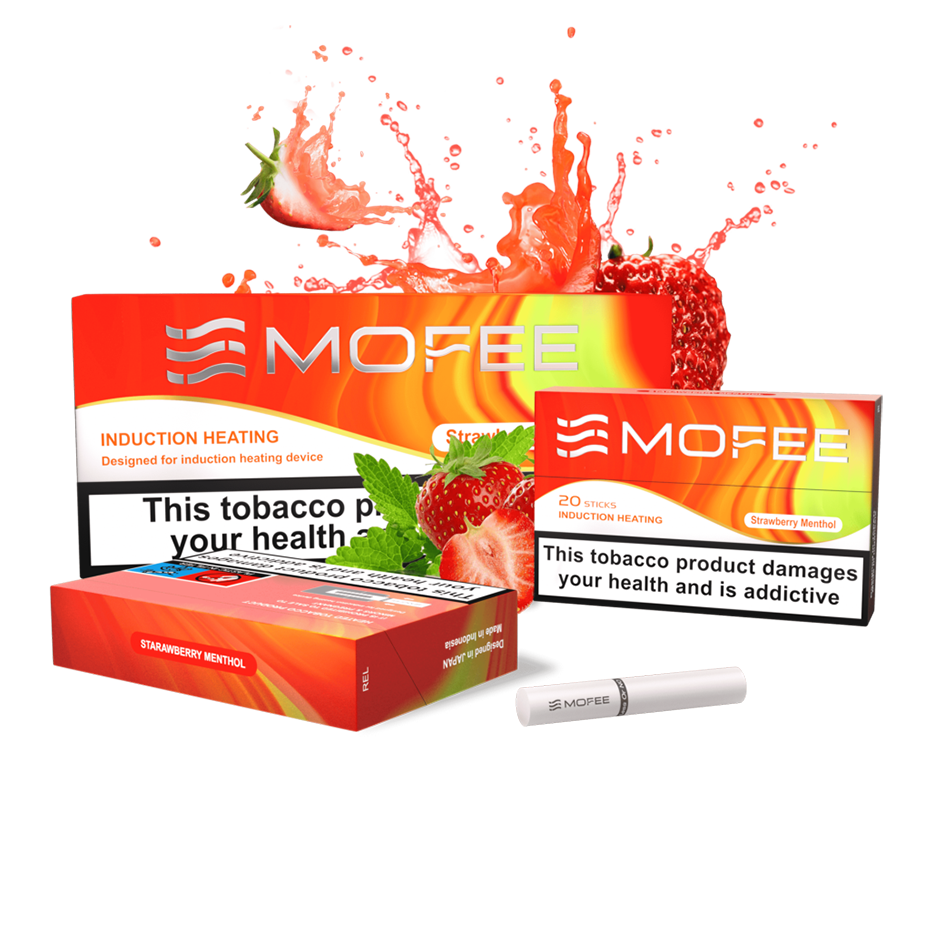 سیگار موفی توتفرنگی نعنا | MOFEE Strawberry Menthol